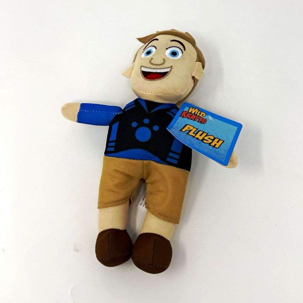 Wild Kratts Martin Kratt Small Plush Doll With Tags